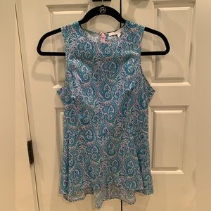 Antonio Melani Peplum Tanktop Blouse